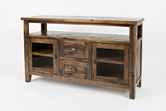 Artisan's Craft Dakota Oak Storage Console - Ornate Home