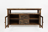 Artisan's Craft Dakota Oak Storage Console - Ornate Home