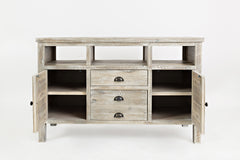 Artisan's Craft Washed Grey 50 Media Console - Ornate Home