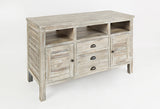 Artisan's Craft Washed Grey 50 Media Console - Ornate Home