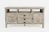 Artisan's Craft Washed Grey 60 Media Console - Ornate Home