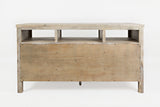 Artisan's Craft Washed Grey 60 Media Console - Ornate Home