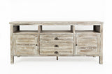 Artisan's Craft Washed Grey 70 Media Console - Ornate Home