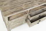 Artisan's Craft Washed Grey 70 Media Console - Ornate Home
