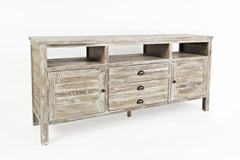 Artisan's Craft Washed Grey 70 Media Console - Ornate Home