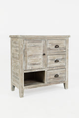 Artisan's Craft Washed Grey Accent Chest - Ornate Home