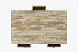 Artisan's Craft Washed Grey Cocktail Table - Ornate Home