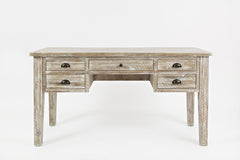 Artisan's Craft Washed Grey Desk - Ornate Home