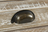 Artisan's Craft Washed Grey Desk - Ornate Home
