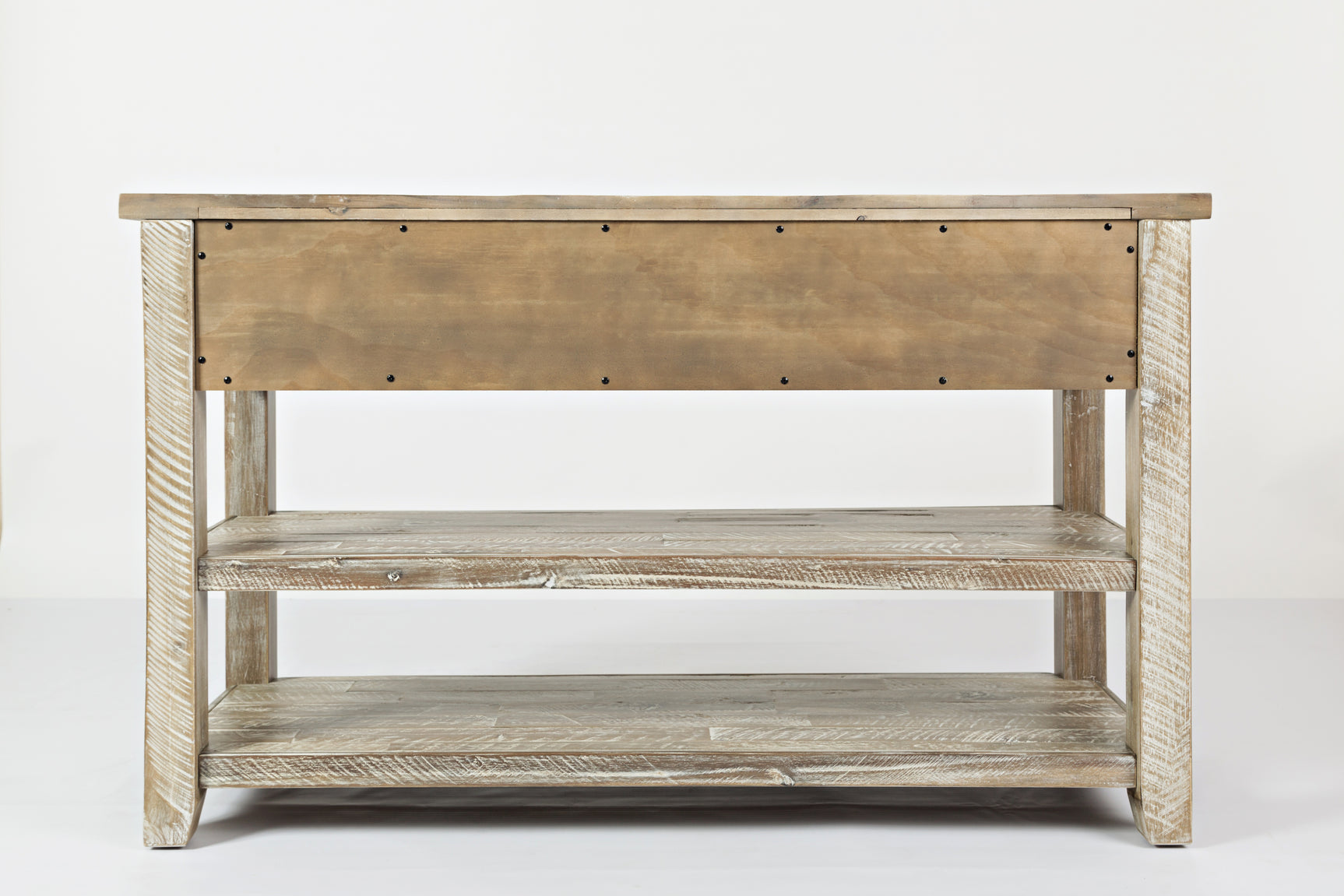 Artisan's Craft Washed Grey Sofa Table - Ornate Home