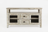 Artisan's Craft Washed Grey Storage Console - Ornate Home