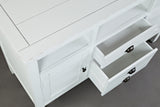Artisan's Craft Weathered White 50 Media Console - Ornate Home
