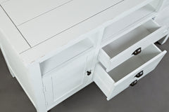 Artisan's Craft Weathered White 50 Media Console - Ornate Home