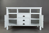 Artisan's Craft Weathered White 50 Media Console - Ornate Home