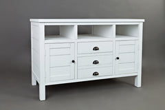 Artisan's Craft Weathered White 50 Media Console - Ornate Home