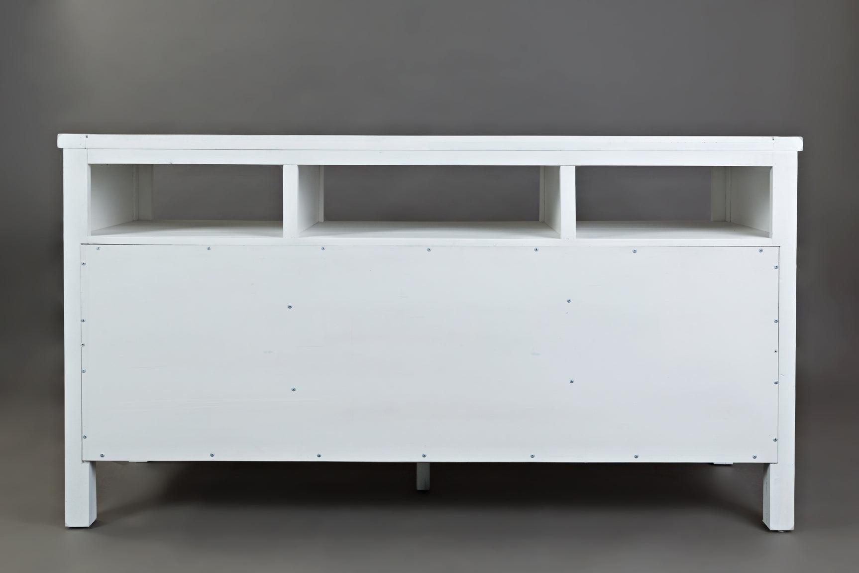 Artisan's Craft Weathered White 60 Media Console - Ornate Home