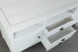 Artisan's Craft Weathered White 60 Media Console - Ornate Home