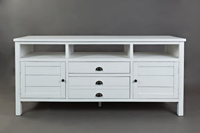 Artisan's Craft Weathered White 70 Media Console - Ornate Home