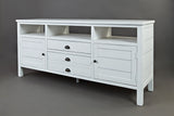 Artisan's Craft Weathered White 70 Media Console - Ornate Home