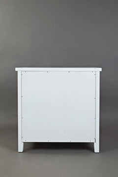 Artisan's Craft Weathered White Accent Chest - Ornate Home