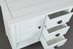 Artisan's Craft Weathered White Accent Chest - Ornate Home