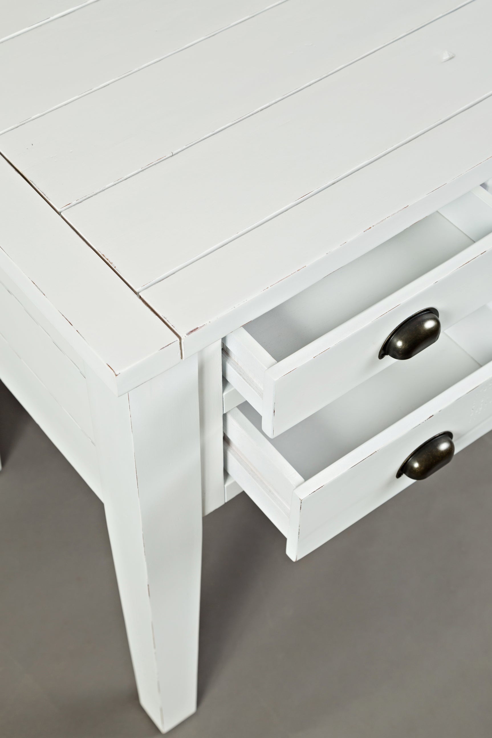 Artisan's Craft Weathered White Desk - Ornate Home
