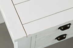 Artisan's Craft Weathered White Desk - Ornate Home