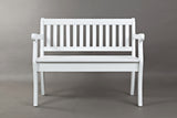 Artisan's Craft Weathered White Storage Bench - Ornate Home