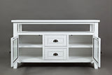 Artisan's Craft Weathered White Storage Console - Ornate Home