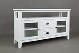 Artisan's Craft Weathered White Storage Console - Ornate Home