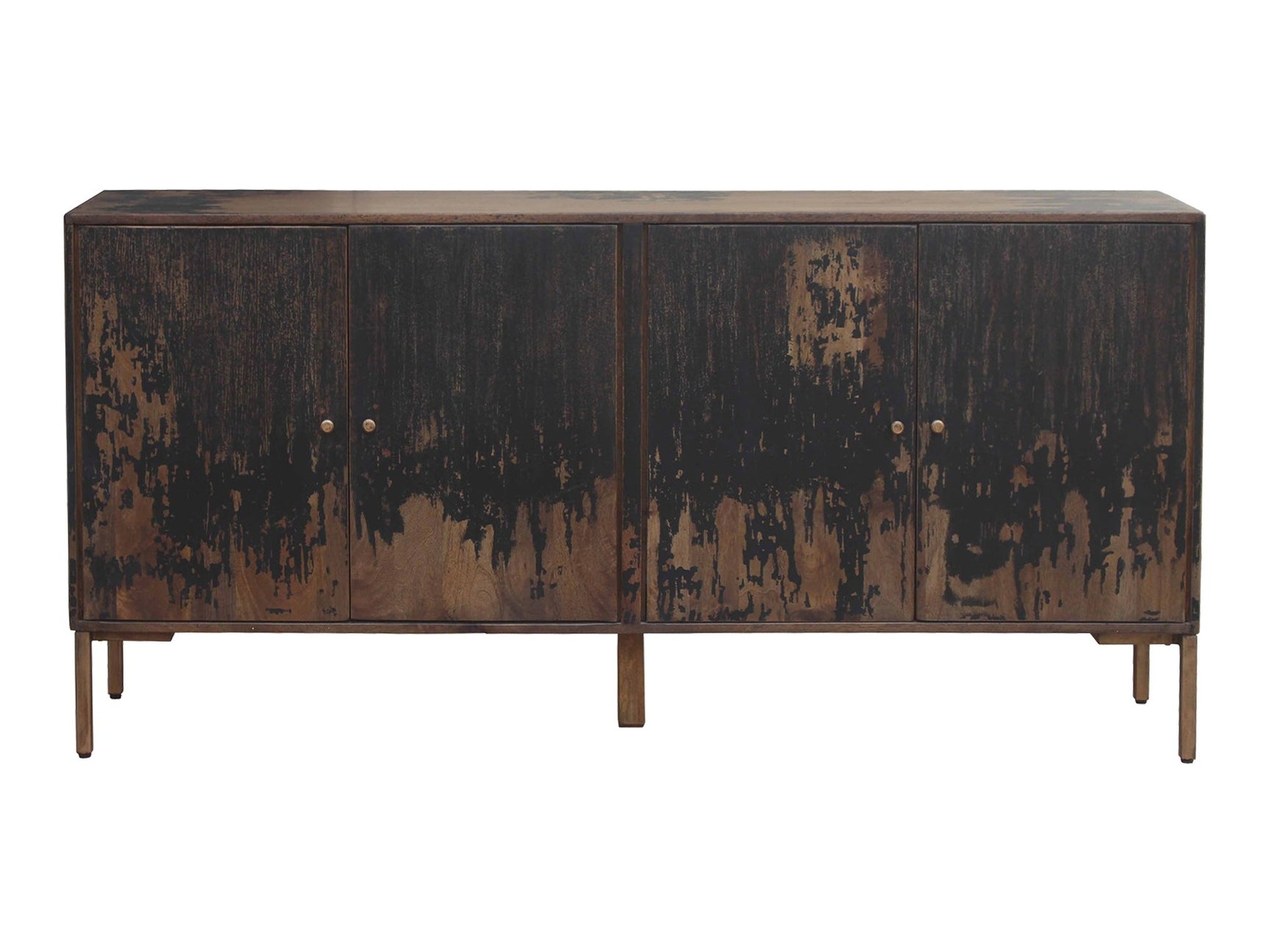 Artists Black Large Sideboard - Ornate Home