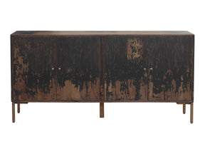 Artists Black Large Sideboard - Ornate Home