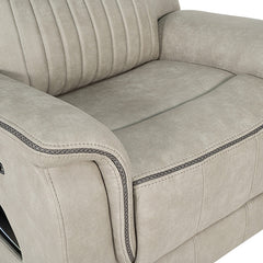 Arturus Light Brown Power Recliner - Ornate Home