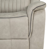 Arturus Light Brown Power Recliner - Ornate Home