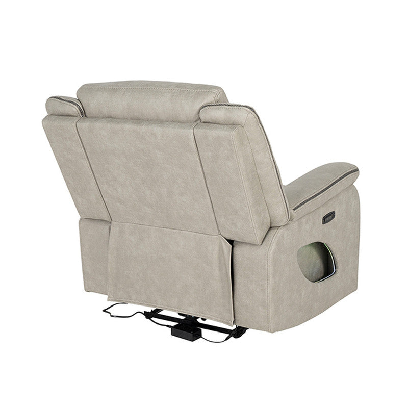 Arturus Light Brown Power Recliner - Ornate Home