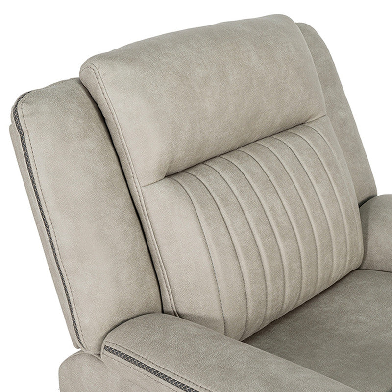 Arturus Light Brown Power Recliner - Ornate Home