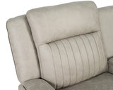 Arturus Light Brown Power Sofa + Loveseat - Ornate Home