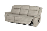 Arturus Light Brown Power Sofa - Ornate Home