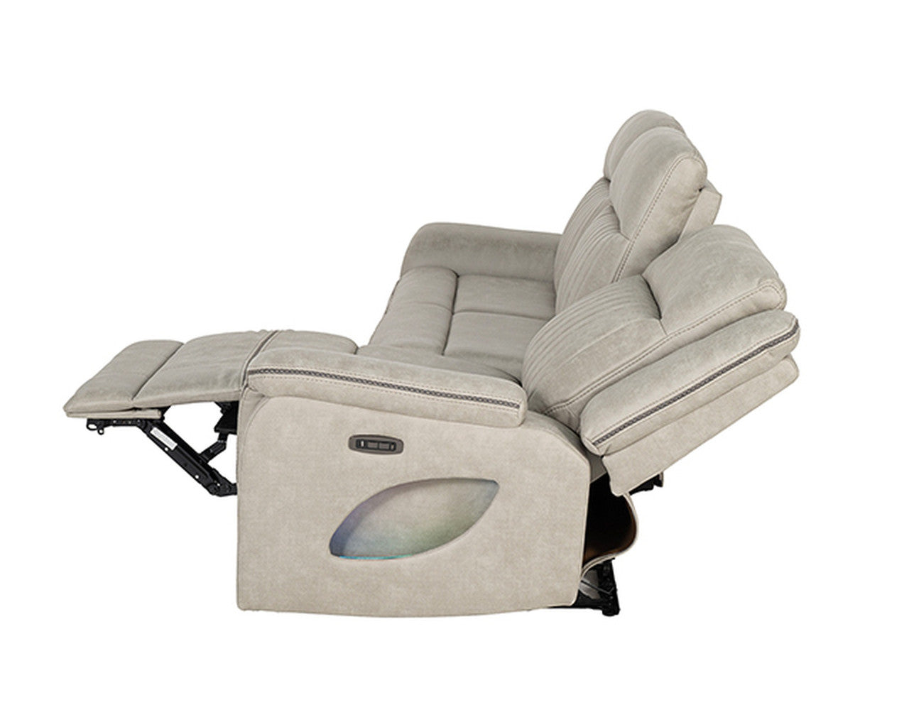 Arturus Light Brown Power Sofa - Ornate Home