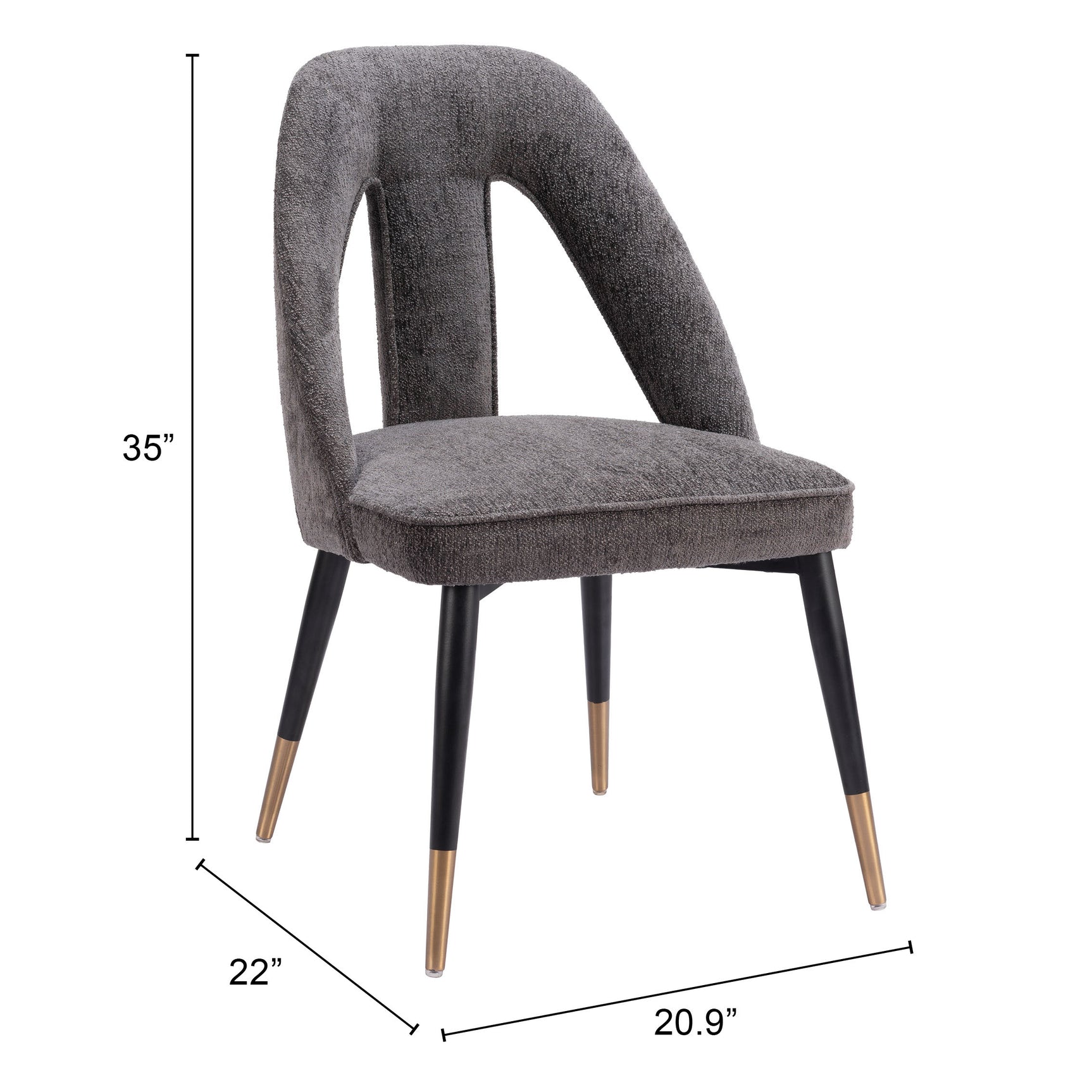 Artus Gray Dining Chair - Ornate Home