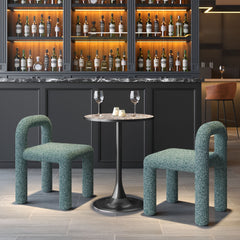Arum Snowy Green Dining Chair (Set of 2) - Ornate Home