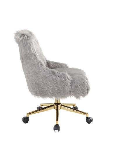 Arundell Ii Gray Office Chair - Ornate Home