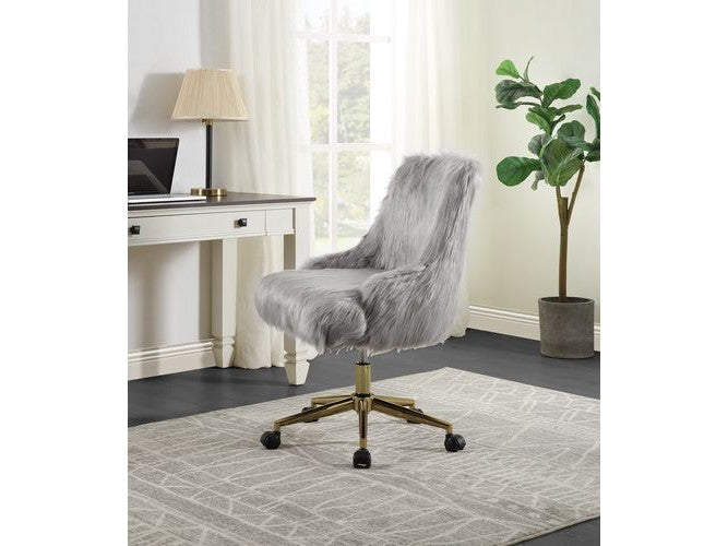 Arundell Ii Gray Office Chair - Ornate Home