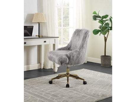Arundell Ii Gray Office Chair - Ornate Home