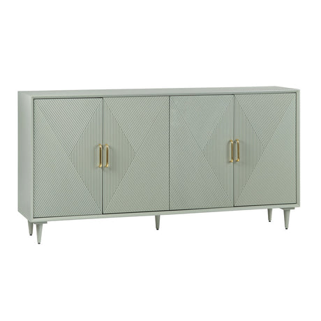 Arvada Green Four-Door Sideboard - Ornate Home