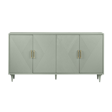 Arvada Green Four-Door Sideboard - Ornate Home