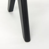 Arvin Black Wooden Stool - Ornate Home