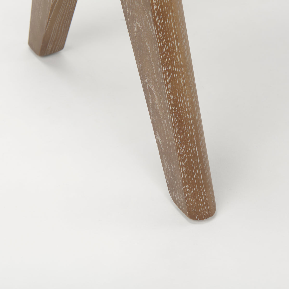 Arvin Medium Brown Wooden Stool - Ornate Home