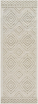 Arwid Bone Outdoor Area Rug - Clearance - Ornate Home