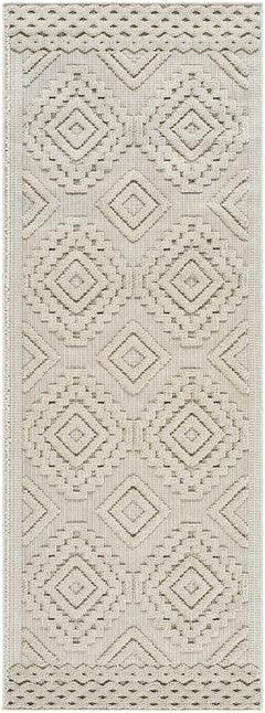 Arwid Bone Outdoor Area Rug - Clearance - Ornate Home